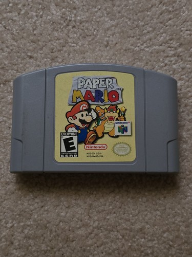 Paper mario n64 - paper,