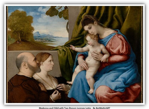 Madonna col bambino due - madonna, e
