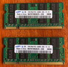 RAM portatile 2 x 1 GB Samsung