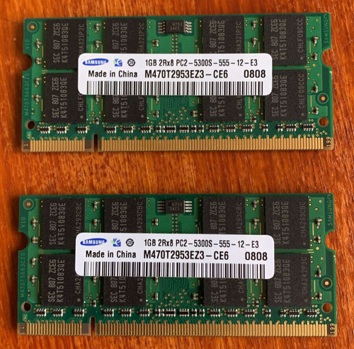 Ram portatile gb samsung - 2, x