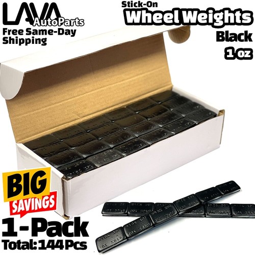 Box black wheel weights - 1, 1