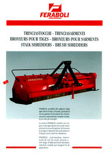 FERABOLI : TRINCIASTOCCHI-TRINCIASARMENTI-BROYEURS POUR TIGES- STALK SHREDDERS