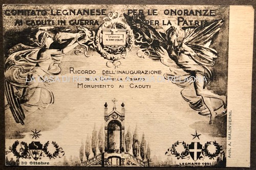 Cartolina legnano comitato - legnano,