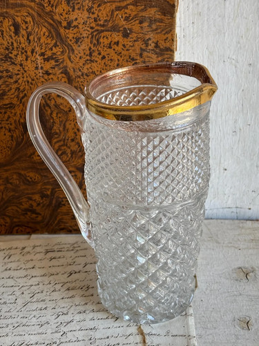 Vintage 1970 brocca vetro - vintage,