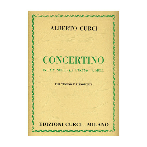 Curci concertino in la - concertino,