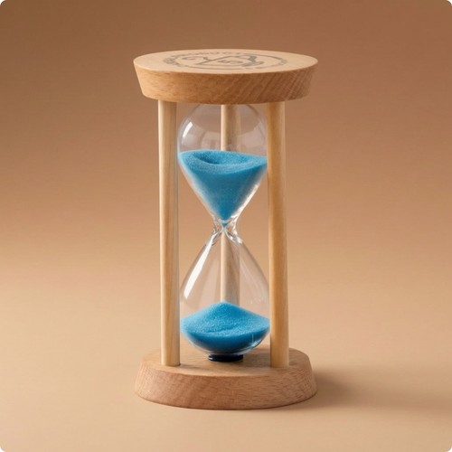 Clessidra legno piccola - clessidra,