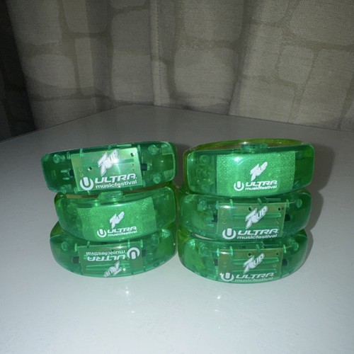 Braccialetti plastica verde - plastica,