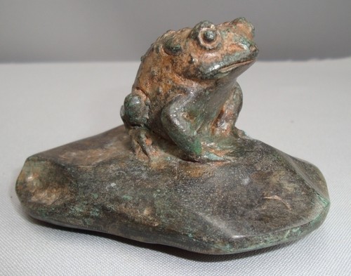 Statua rana natura stile art - natura,