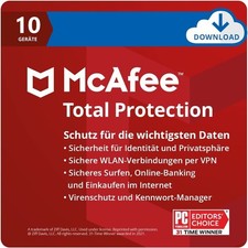 McAfee Total Protection 10