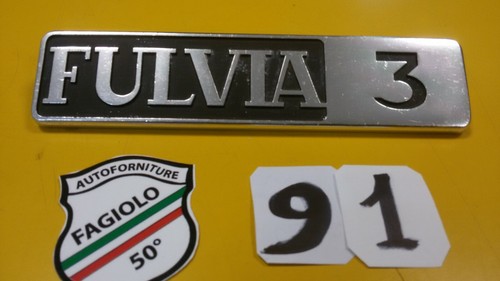 Scritta fulvia logo lancia - 3, "logo