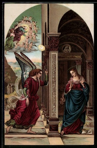 Annunciazione maria - annunciazione, di