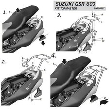 Fissaggi Top Shad Suzuki Gsr