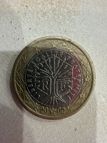 Moneta euro francia - moneta, 1