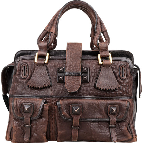 Borsa mano chloé grainded - a,
