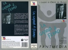 LA GABBIA DI FERRO 1950 DI CRANE WILBUR VHS ORIGINALE PANTMEDIA COME NUOVA