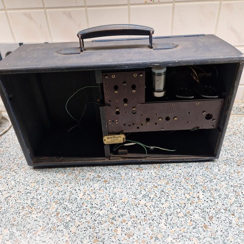 Antikes koffer röhrenradio - antikes, koffer-röhrenradio