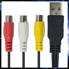 CAVO 3 RCA PRESA FEMMINA A USB