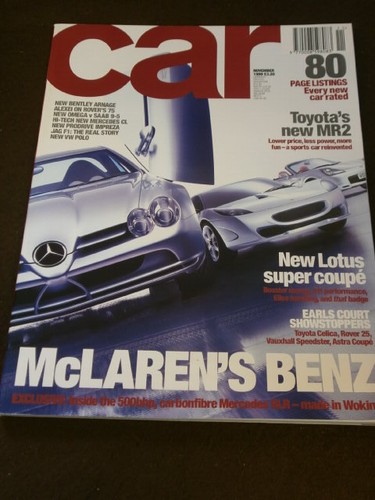 Car magazine mclaren - mclaren's, benz