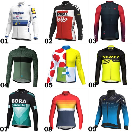 Maglia ciclismo squadra - , manica