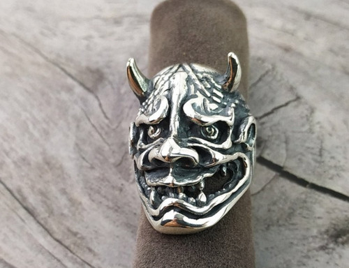 Anello diavolo argento - diavolo,