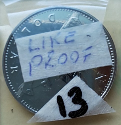 Canada dollar like proof - canada, 1