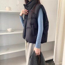 Giubbotto nero caldo donna