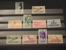 EGEO -1934 MEDAGLIE AL VALORE 10 valori - NUOVI(++)I