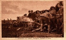 Militari - S. francesco al Campo Mitraglieri in Azione f. piccolo non spedita