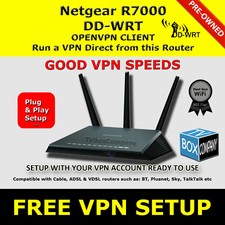 NETGEAR R7000 DD-WRT FLASH VPN