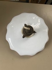 Lampadario Vintage Opalina Anni 50/60