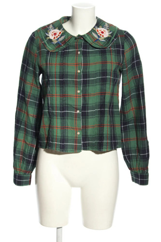Zara trafaluc bluse karomuster - trafaluc,