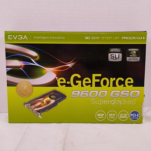 Evga geforce 9600 gso 384mb - evga,