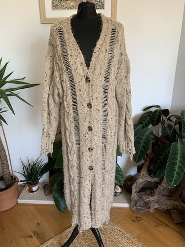 Cardigan lungo costine zara - costine,