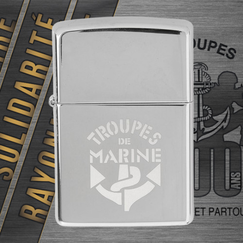 Zippo troupes marine - zippo, marine"