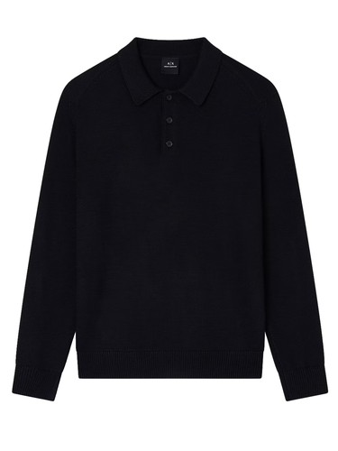 Polo uomo nero - polo,