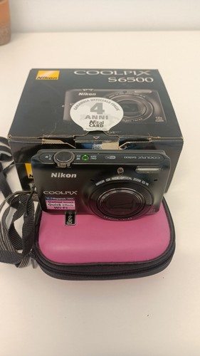 Nikon coolpix s6500 16mp wifi - s6500,