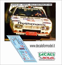 DECALS 1:43 LANCIA 037
