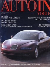 Autoin vogue - n.33 apr/mag 1993 - edizioni condè nast -
