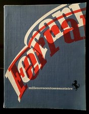 Ferrari ANNUARIO 1963 - Officine Grafiche Calderini - Formato 21,3x27,2x0,8 cm