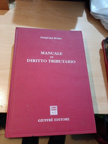 Manuale diritto tributario - diritto,