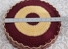 tovaglietta centrino natalizio fatto a mano uncinetto fatto a mano centrini tavola 