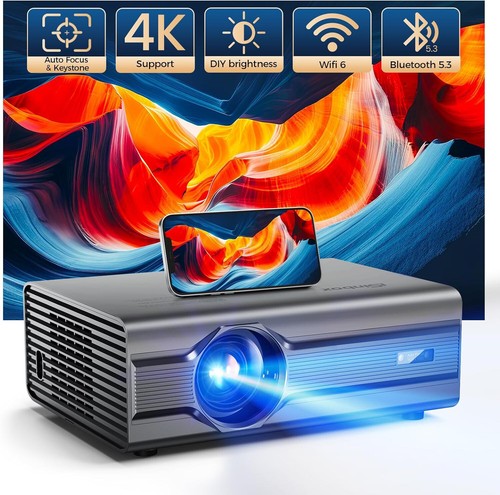 Proiettore wifi 6 - 4k,