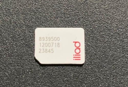 Micro sim iliad - da, collezione