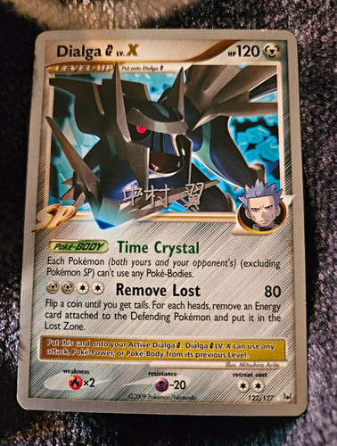 Carta livello dialga x - di, lv.x