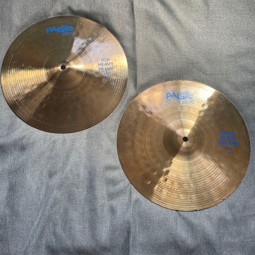 Paiste 2000 heavy hat - heavy, hi-hat