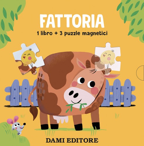 Fattoria libri con puzzle - libri,
