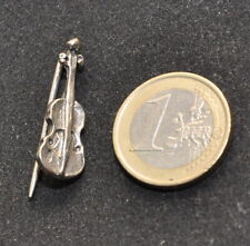 Violino  Spilla  Argento 800