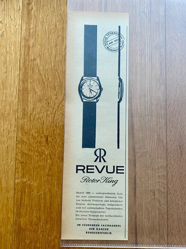 Revue thommen rotor king - rotor,