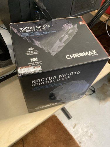 Noctua d15 chromax - chromax, nero