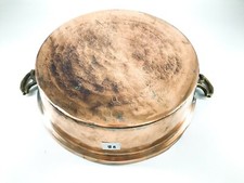 Antique Polished Copper Pan
